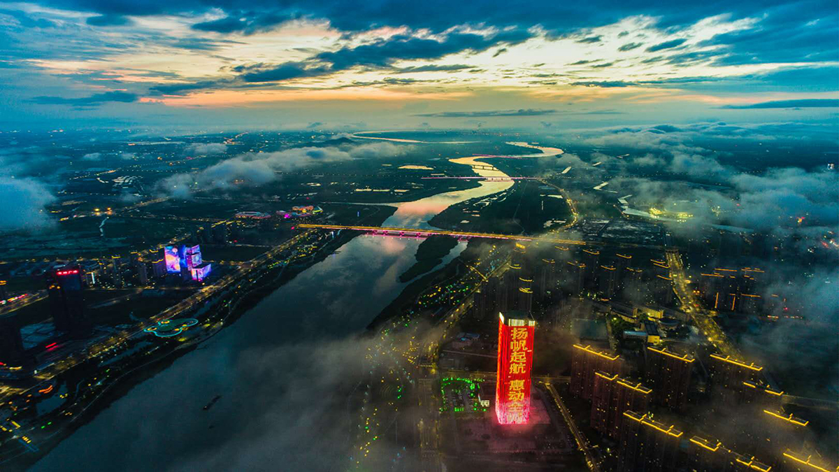 “一江兩岸”夜景亮化聯動控制管理系統項目